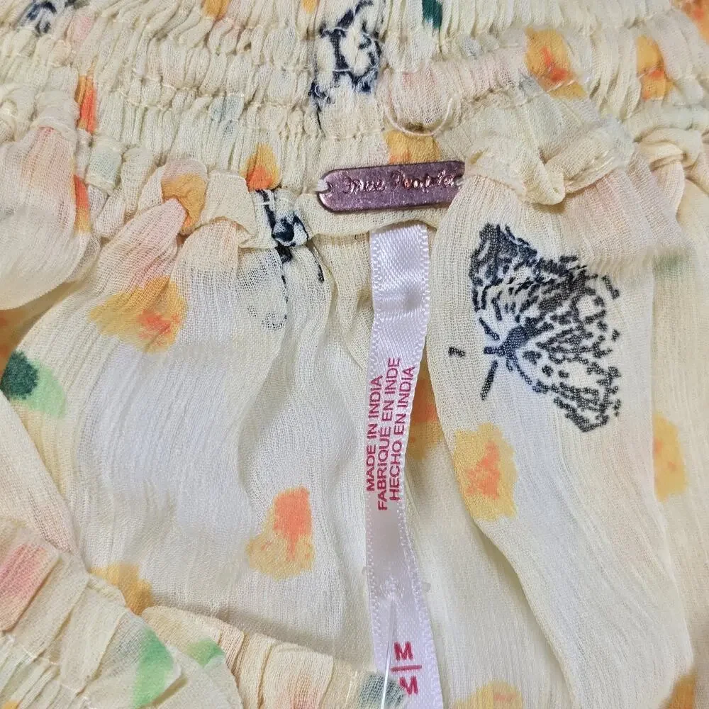NWT Free People Morning Mist Maxi Set Womens M $228 Boho Festival Cottagecore